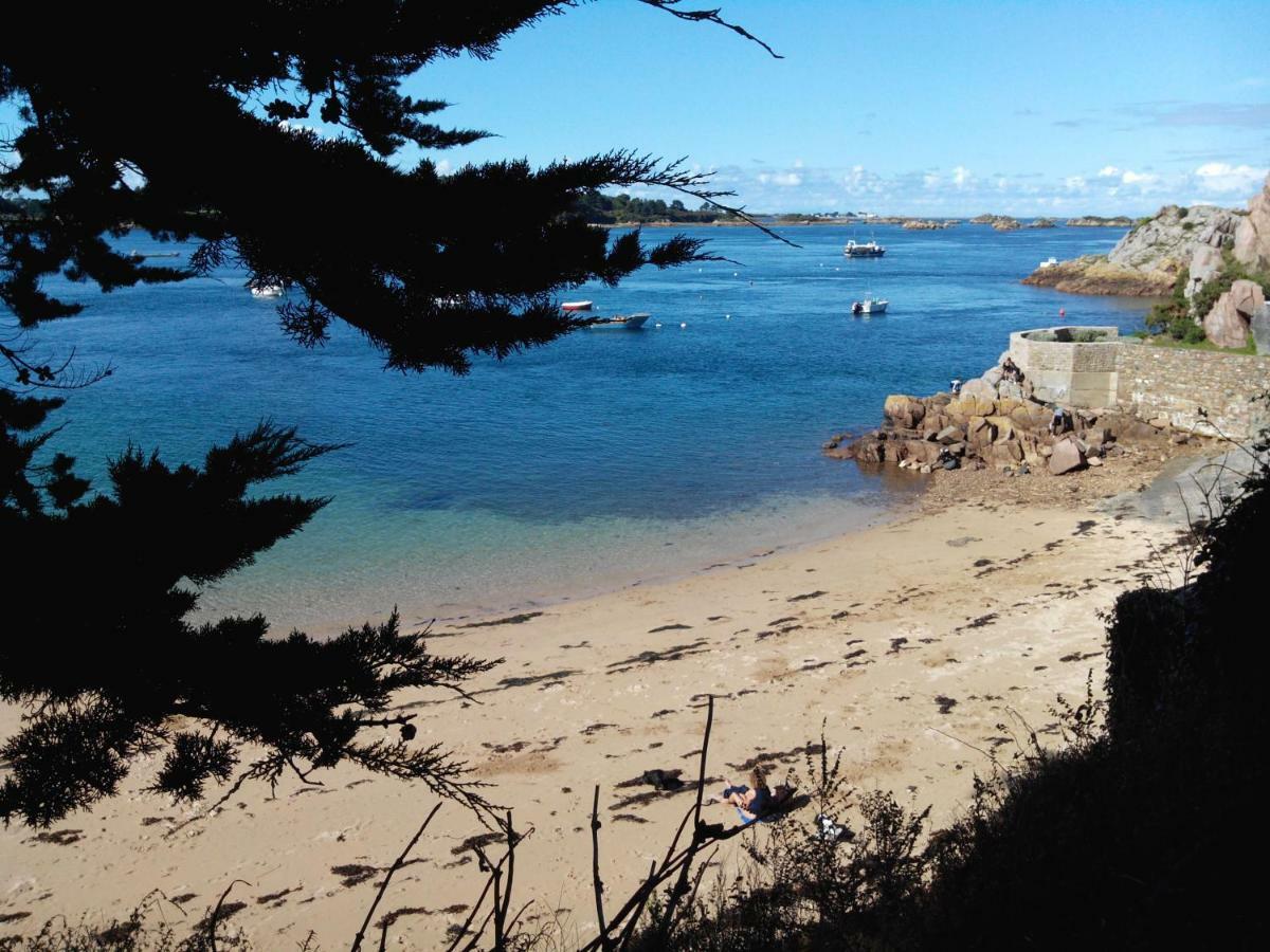 Gite De La Plage Lezardrieux ภายนอก รูปภาพ